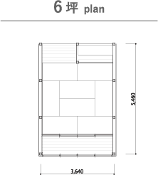 6坪 plan